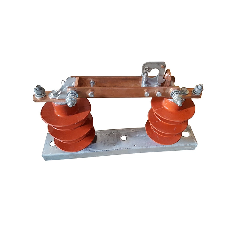 10kv Line Disconnector Gw9 Type Gw9-12/630a Vertical Knife Type Isolation Knife Switch Silicone Rubber Hgw9