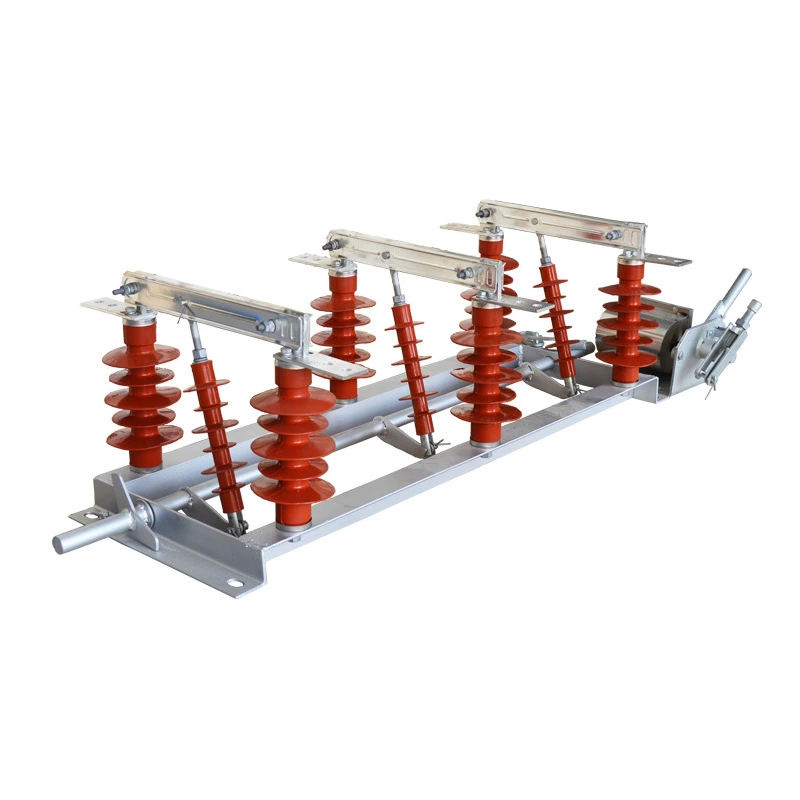 Direct Sales Hgw1-10kv New Isolation Knife Switch Silicone Rubber Hgw1-12 Column Gw1 Knife Switch