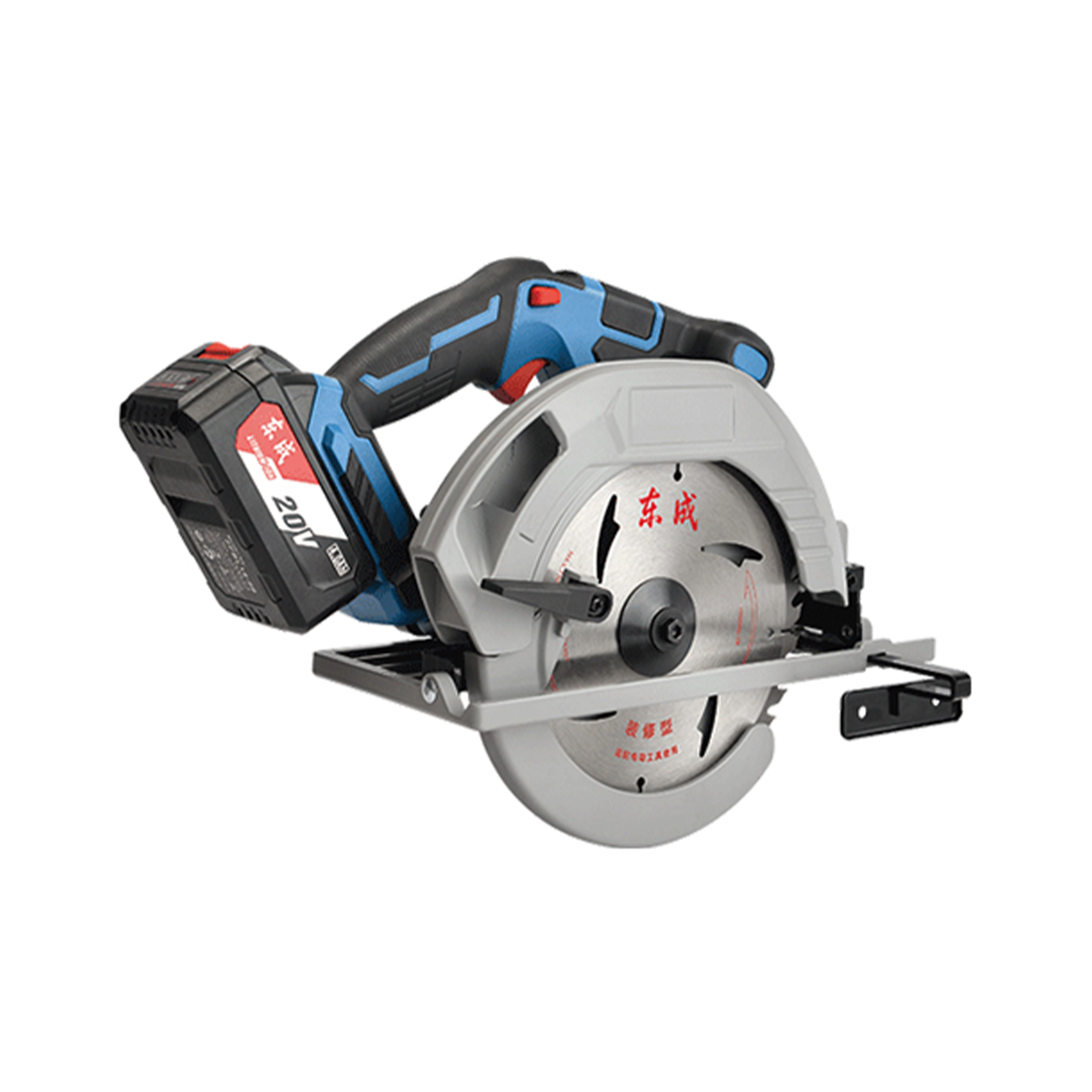 Rechargeable Brushless Circular Saw (Dongcheng) DCMY02-185B 20V/4.0Ah Two Batteries And One Charger 1 Set