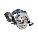 Rechargeable Brushless Circular Saw (Dongcheng) DCMY02-185B 20V/4.0Ah Two Batteries And One Charger 1 Set